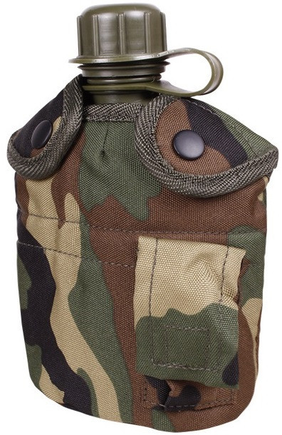 Армейская Фляга с подстаканником 0.8 литров в чехле Mil-Tec 