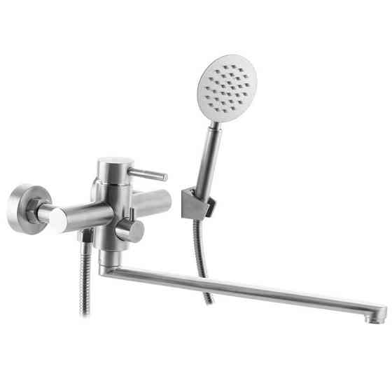 Змішувач для ванни ZERIX FOX-006 SUS304 з нерж. сталі Харків