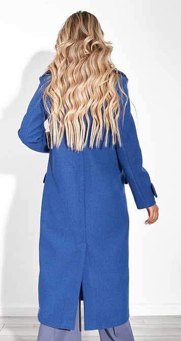 Лаконічне пальто з красивою фурнітурою (42) Київ - фото 8