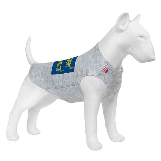Майка для собак WAUDOG Clothes малюнок "Сміливість", M40, B 62-68 см, С 35-40 см Київ