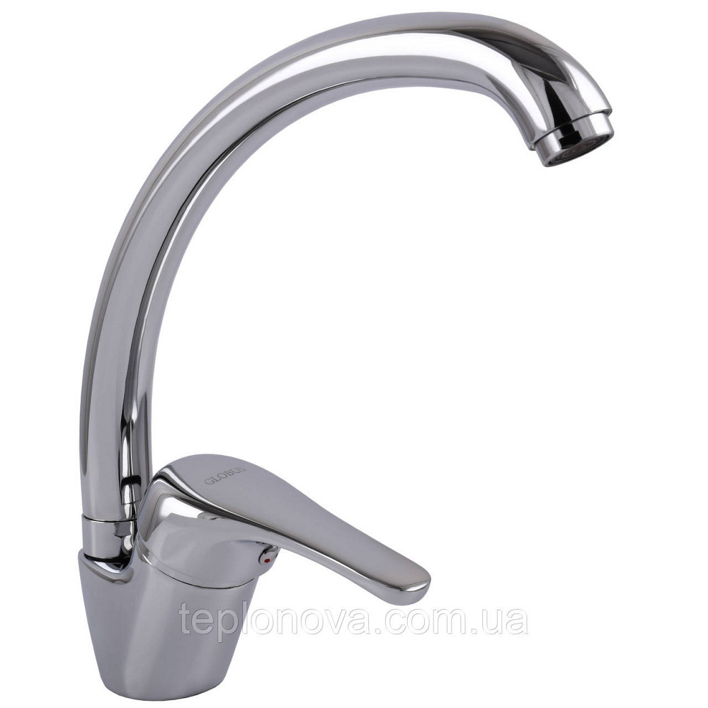 Змішувач для кухні Globus Lux Solly GLSO-0103S-WH без шлангів Чернівці - фото 2