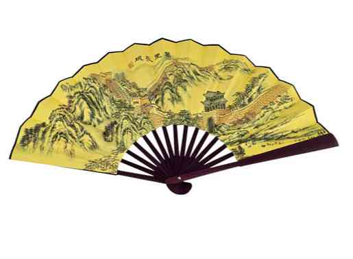 Веер в китайском стиле Великая стена Киев