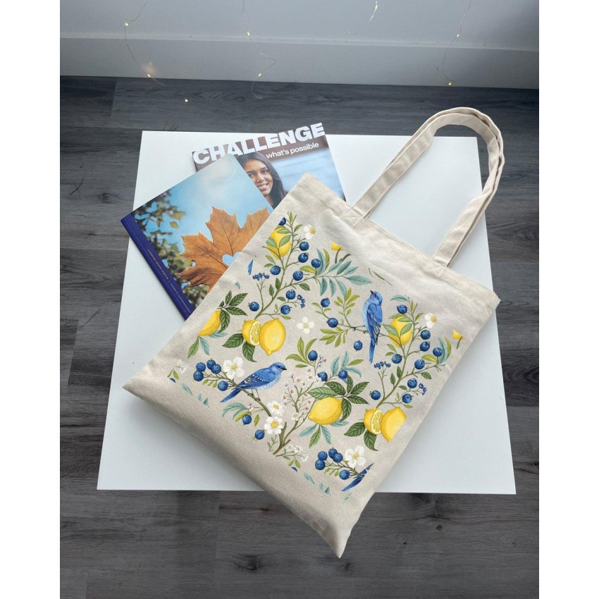 Екошопер BookOpt BK4102 Пташиний сад бежевий Киев - изображение 7