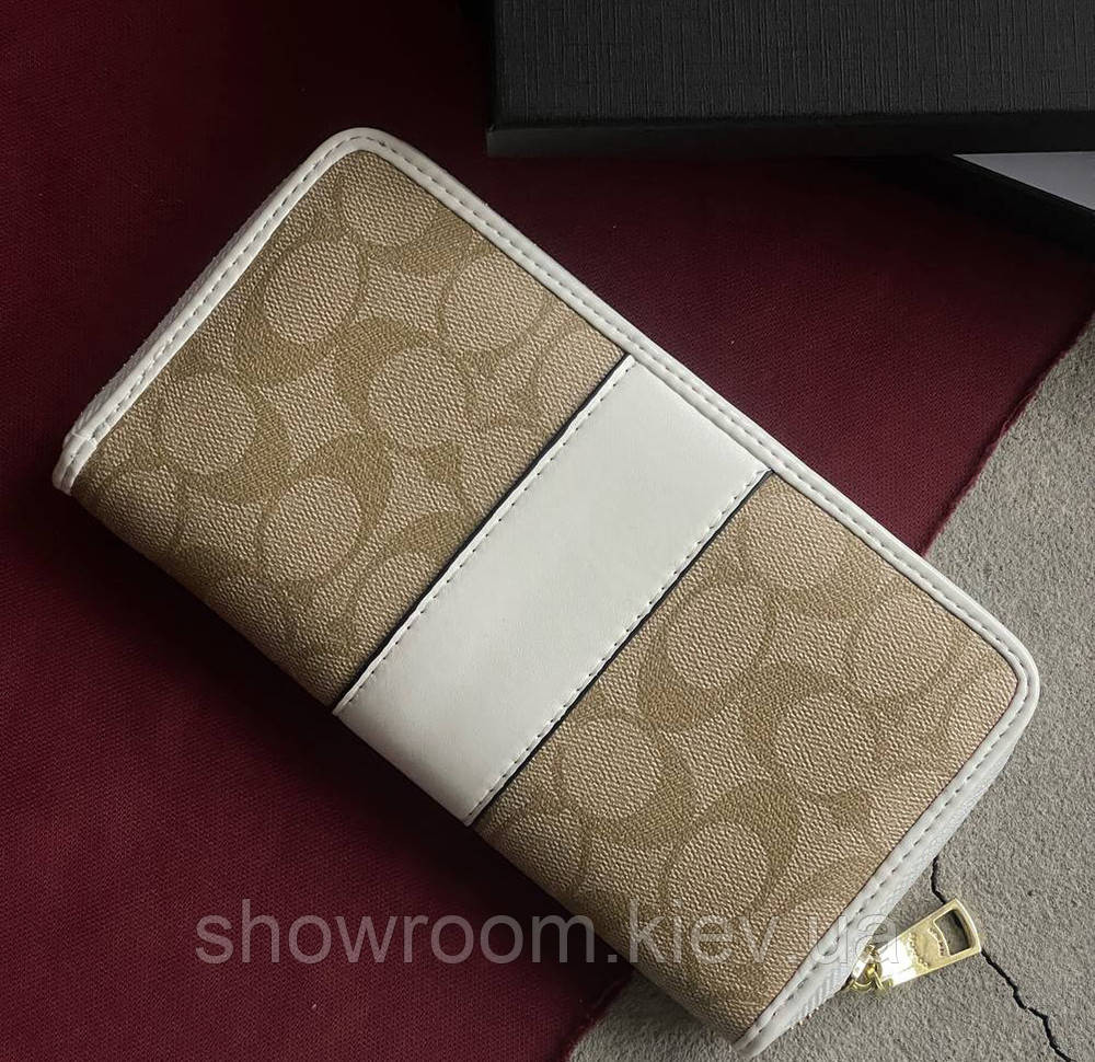 Женский кошелек на молнии Coach (1375-3) Киев - изображение 4