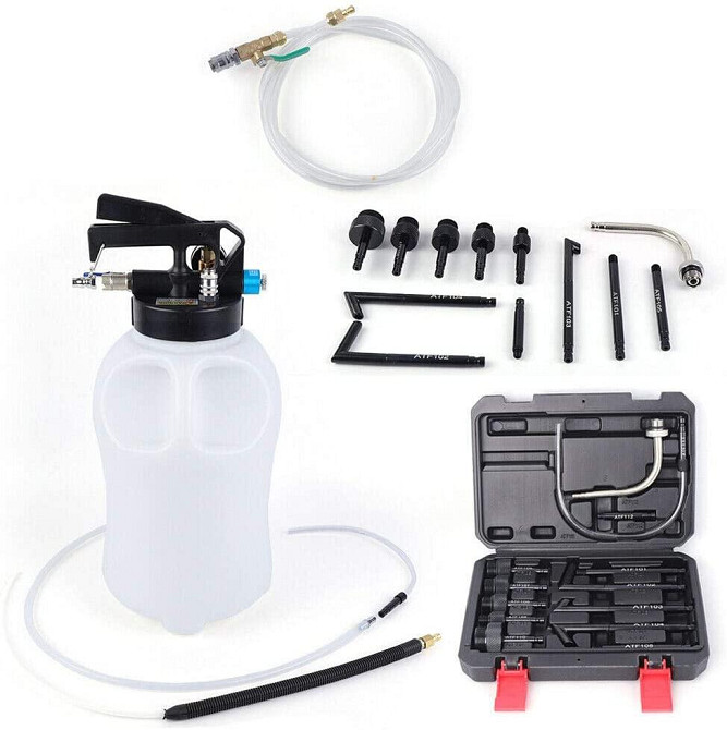 Насос для заміни масла в АКПП та КПП + набір адаптерів REWOLT (T9021) Чернігів - фото 1