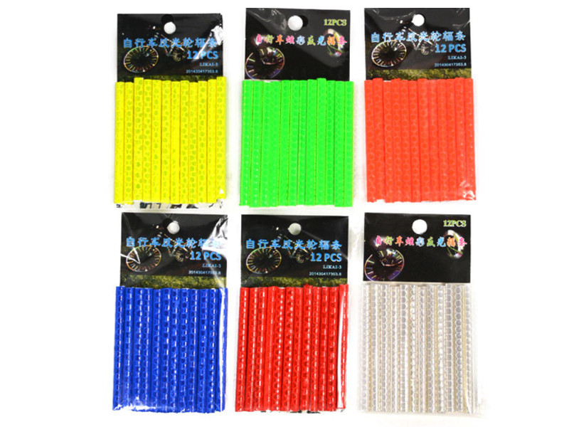 Светоотражающие накладки на спицы Feel Fit оранжевые Бровары - изображение 5