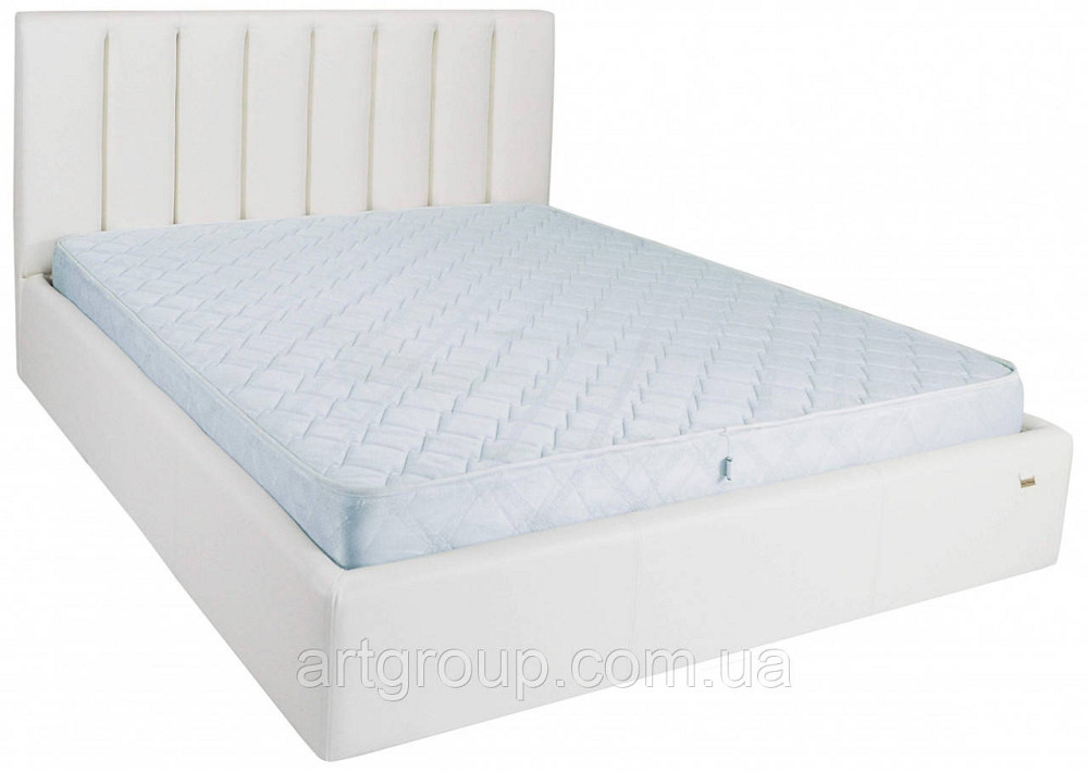 Ліжко Двоспальне Sanam Standart 180 х 200 см Boom 01 Білий Дніпро - фото 10