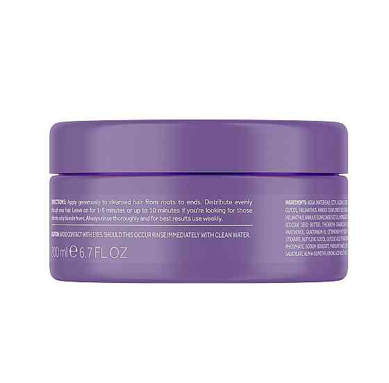 Маска від жовтизни освітленого волосся Bleach Blondes Purple Toning Treatment Mask Lee Stafford 200 мл Вінниця