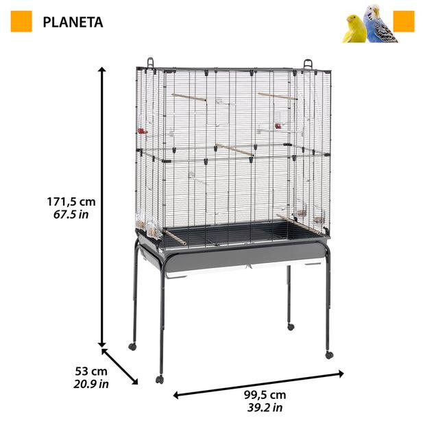 Велика клітка-вольєр для папуг, канарок та інших птахів Ferplast Planeta (Ферпласт Планета) Запоріжжя - фото 2