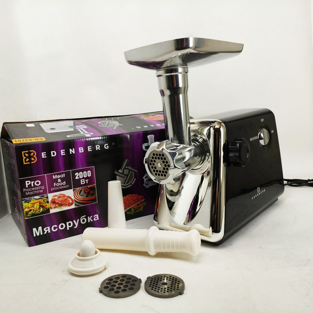 Потужна м'ясорубка для домашнього використання, М'ясорубка для кухні для фаршу 'ясорубки кафе RW-15 Львів - фото 7