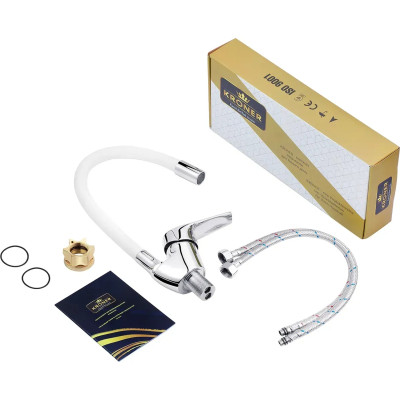 Смеситель Kroner Odra-C032WHI (CV021173) Винница - изображение 6