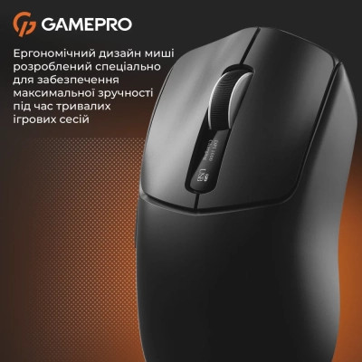 Мишка GamePro Genesis Ranker Wireless/Bluetooth/USB Black (GM012B) Вінниця - фото 4