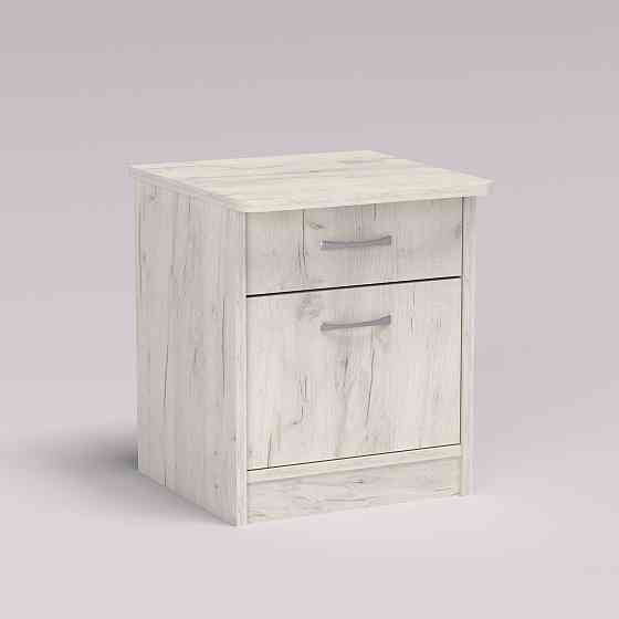 Тумба прикроватная Диана, Дуб Крафт Білий, 400/400/470 Львов