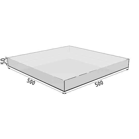 Коробка акрилова EKOSTAR 500х500х50 Київ