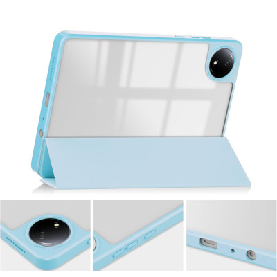 Чехол для планшета BeCover Soft Edge TPU Xiaomi Redmi Pad SE 8.7" Light Blue (712569) Винница - изображение 3