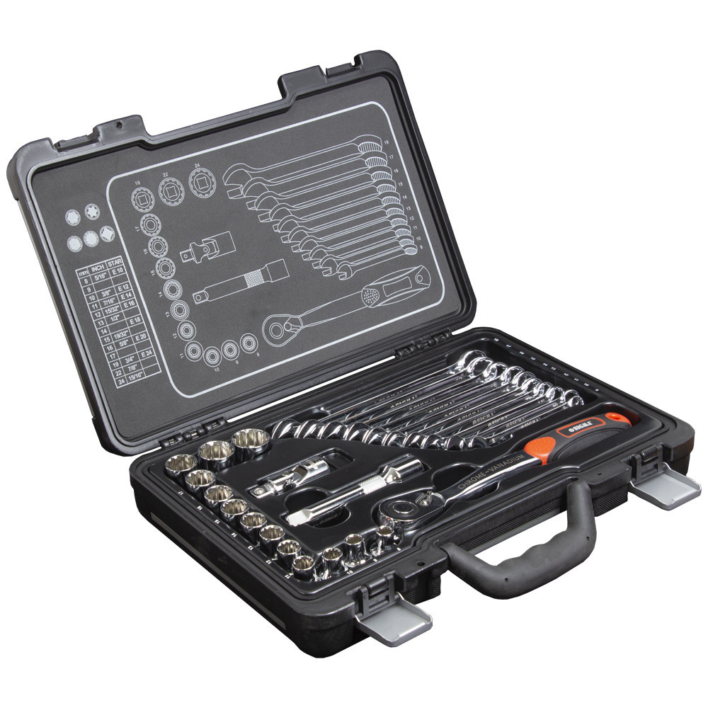 Набор торцевых насадок 1/2