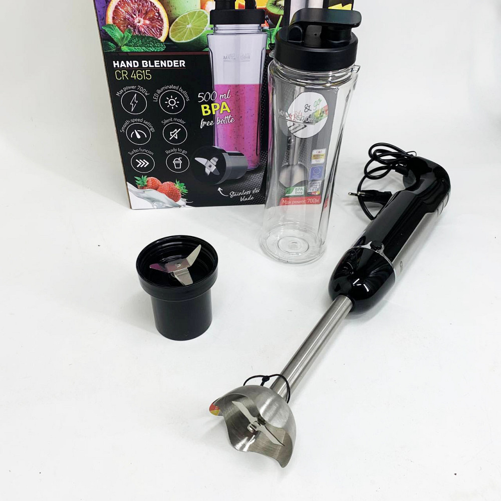 Блендер подрібнювач для коктейлів Camry CR 4615 700Вт Блендер для дитячого пюре дому PI-56 Львів - фото 5