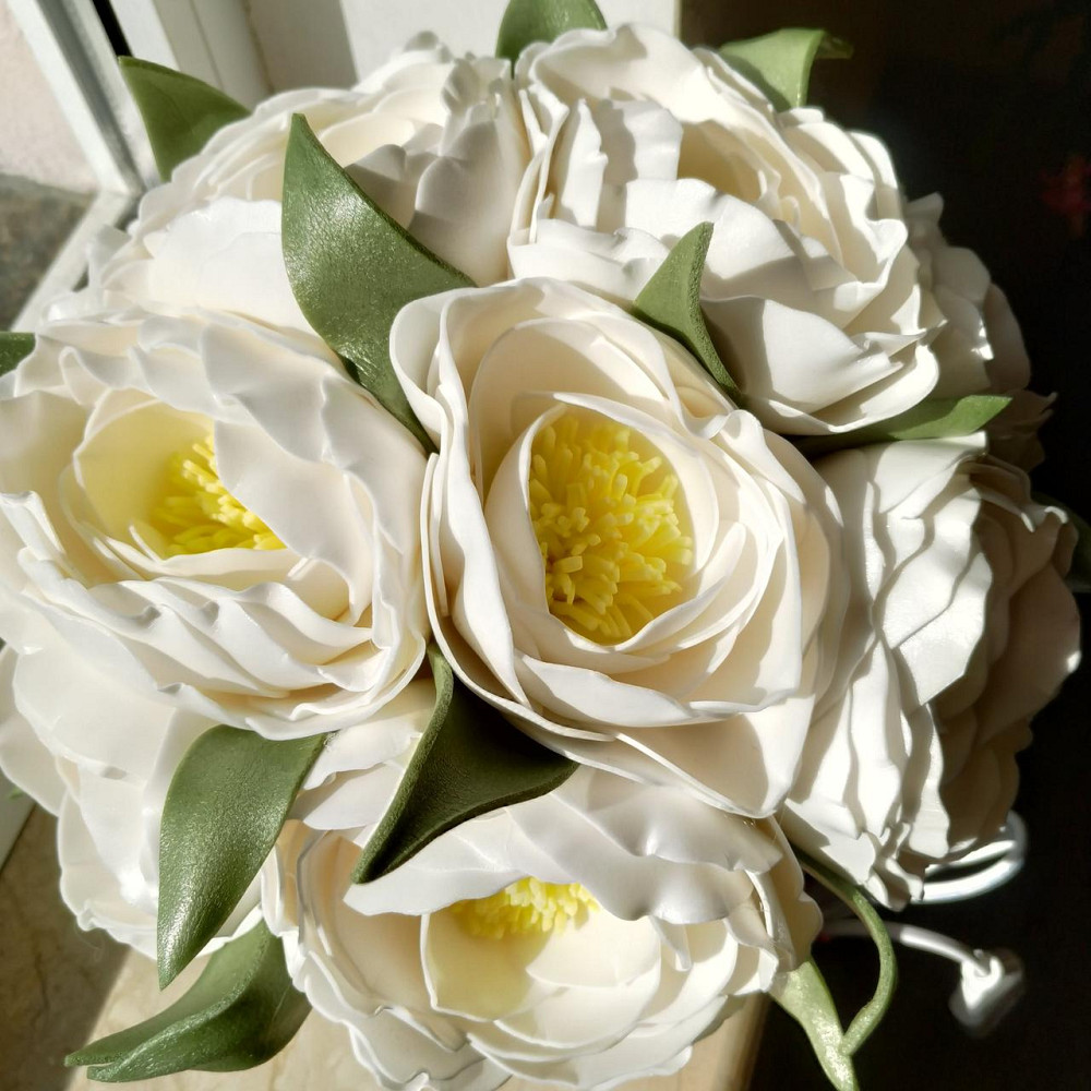 Світильник-нічник "Букет півонії у вінтажному кошику" Дніпро - фото 8