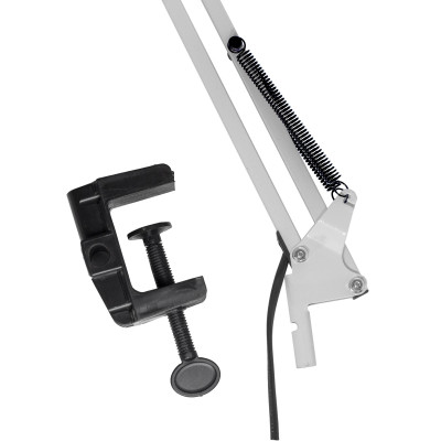 Настільна лампа Євросвітло Ridy-027 E27 зі струбциною біла Вінниця - фото 4