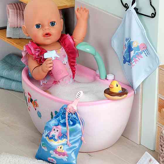 Ігровий набір для купання ляльки Baby Born – Океан турботи Днепр