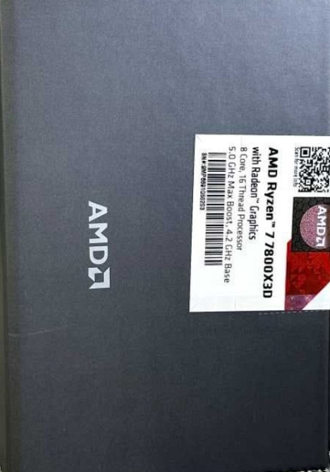 Процесор AMD Ryzen 7 7800X3D 1 шт. NEW! Харків - фото 1