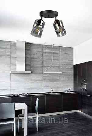 Декоративная люстра Sirius S4944-2 BK+SM с поворотным механизмом Киев