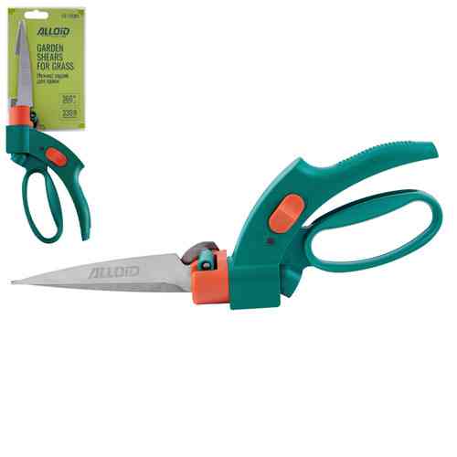 Ножиці садові для трави, поворотні 330мм Alloid Одеса