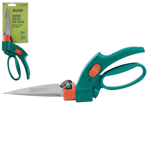 Ножиці садові для трави, поворотні 330мм Alloid Одеса - фото 1
