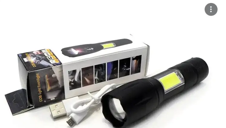 Ліхтарик ручний BAILONG BL-29-T6, USB зарядка, світлодіод CREE T6, яскравість 850 люмен, 3 режими, водозахист IPX4 Одеса - фото 2