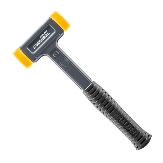 Молоток без віддачі HALDER Secural 3380 з поліуретановими насадками+HALDER Simplex 3117 насадки із полиуретану,суперпластику Одеса