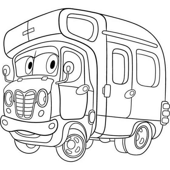 Дитяча розмальовка ArtCraft Фургончик 25х30 см (15070-AC) Харків