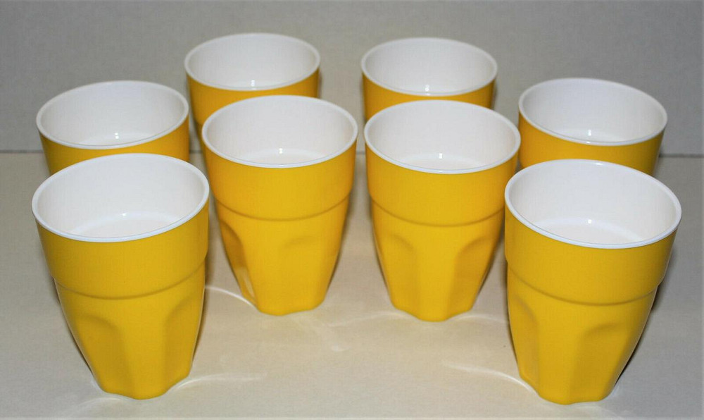 4 многоразовых пластиковых стаканчиков 0,4 л, Германия Ровно - изображение 1