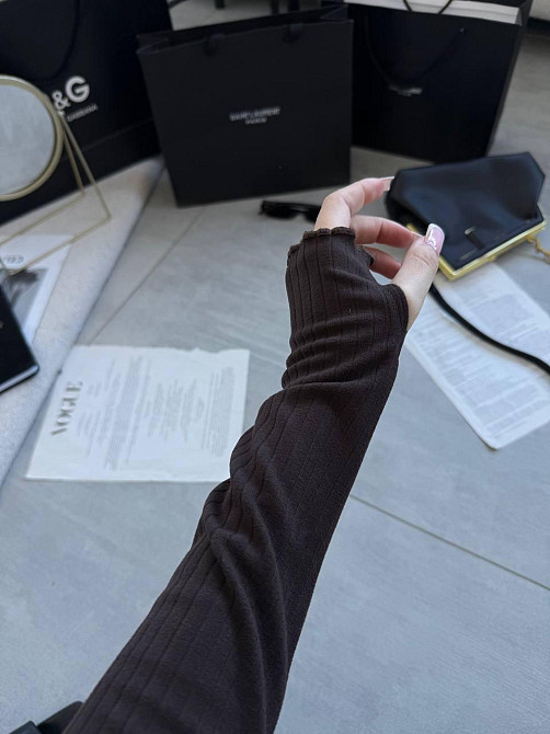 Женский теплый базовый гольф из ангоры рубчик Одесса - изображение 4