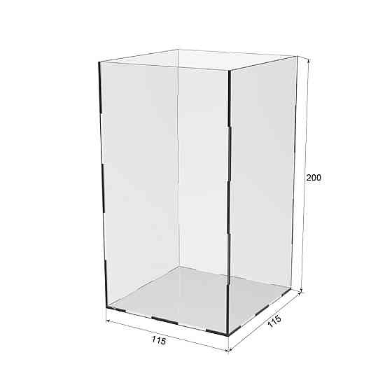 Коробка акриловая EKOSTAR 115х115х200 Киев