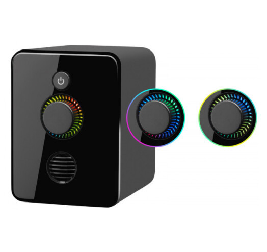 Акустична система Defender V12 (2.1) 11W USB (Чорний) Вінниця - фото 4