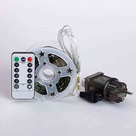 Гирлянда "Роса" на пульті, 100 м, 1000 LED, мультиколор Київ