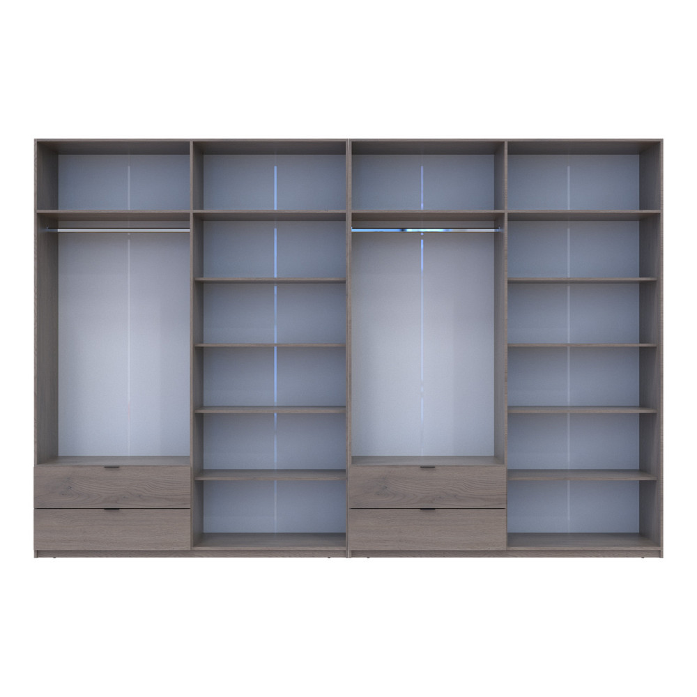 Комплект шаф для одягу Doros Лукас (2 шт.) 360х50х240 см Канноло (DRS-011859) Львів - фото 7