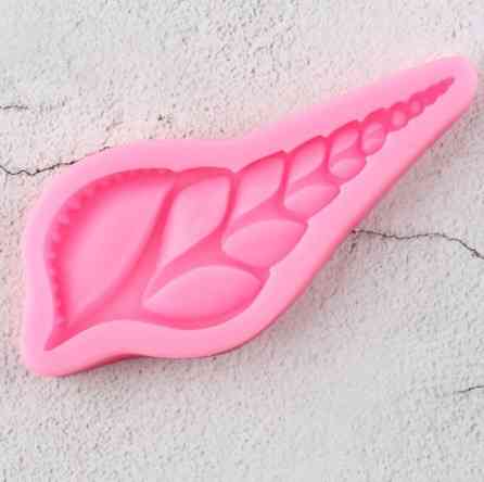 Молд силиконовый Ракушка 112 на 46 мм розовый Киев