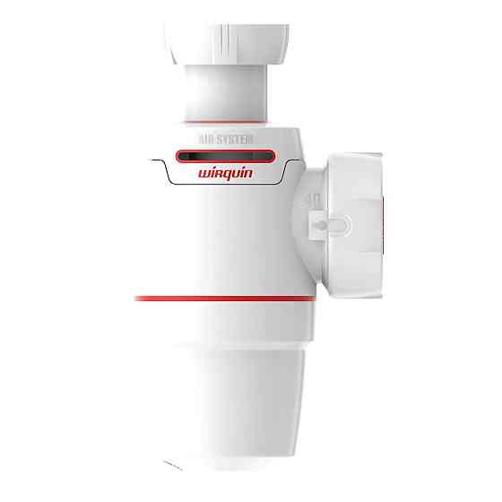 Сифон для кухонної мийки Neo Air 11⁄2" × 40 мм WIRQUIN (9542331) Київ
