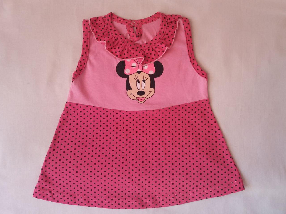 Платье детское с Микки Маусом 69-72 см розовый Киев - изображение 1