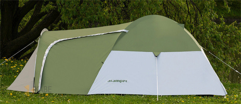 Палатка туристическая четырехместная 3000 мм Acamper MONSUN 4 кемпинговая Киев - изображение 3