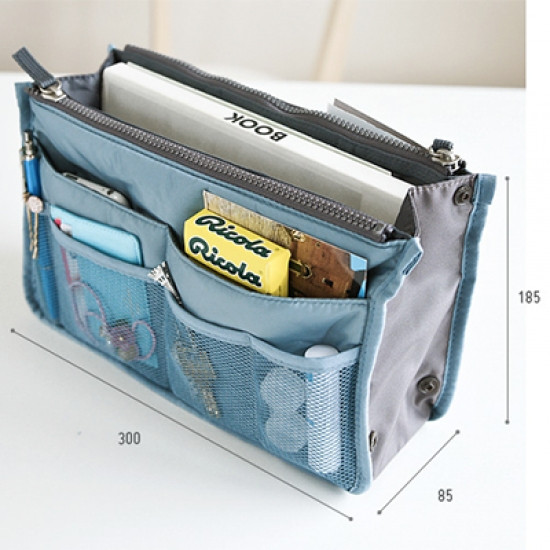 Органайзер сумка в сумку Bag in bag maxi блакитний Вінниця - фото 1