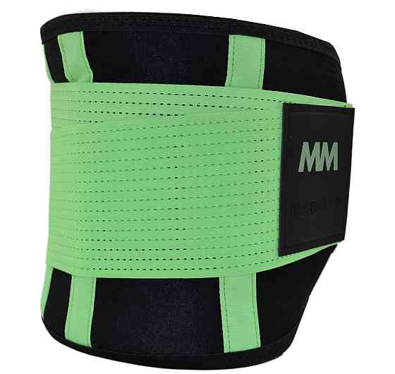 Пояс компрессійний MadMax MFA-277 Slimming belt Black/neon green L Кам'янське