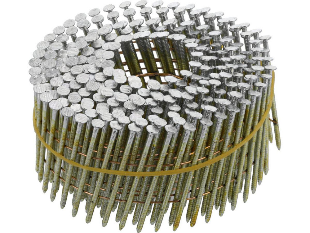 Цвяхи барабанні до пневматичного пістолета VOREL: L=50мм, Ø=2.1мм, кут 15-16˚,5400шт. (YT-09212) [1] Одеса - фото 1