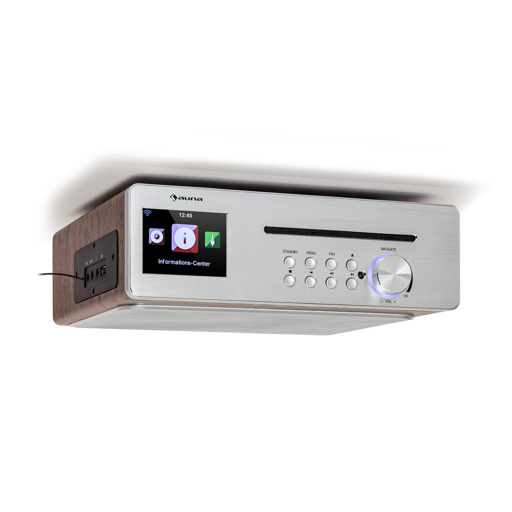 Silver Star Chef кухонне радіо 20 Вт макс CD BT USB Internet/DAB+/FM сріблястий сріблястий (Німеччина, Рівне - фото 1