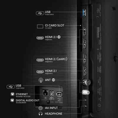 Телевизор Hisense 85E7Q PRO Винница