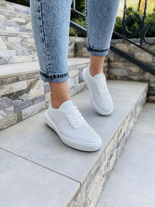 GREMMY Кеди жіночі GREMMY 98 білі (весна-літо, шкіра натуральна) (4404) Коломыя - изображение 9