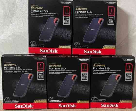 SSD Накопитель: SanDisk Extreme Portable V2 1TB. Новый! Киев
