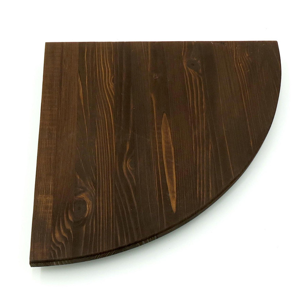 Кутова настінна полиця "Кабарет 40" мокко Миколаїв - фото 5