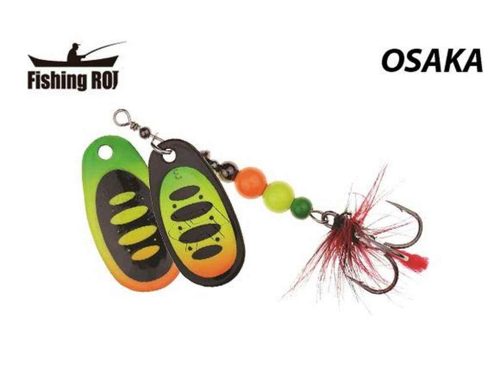 Блешня Osaka 3 7gr FT 615-002-3-FT ТМ FISHING ROI Київ - фото 1